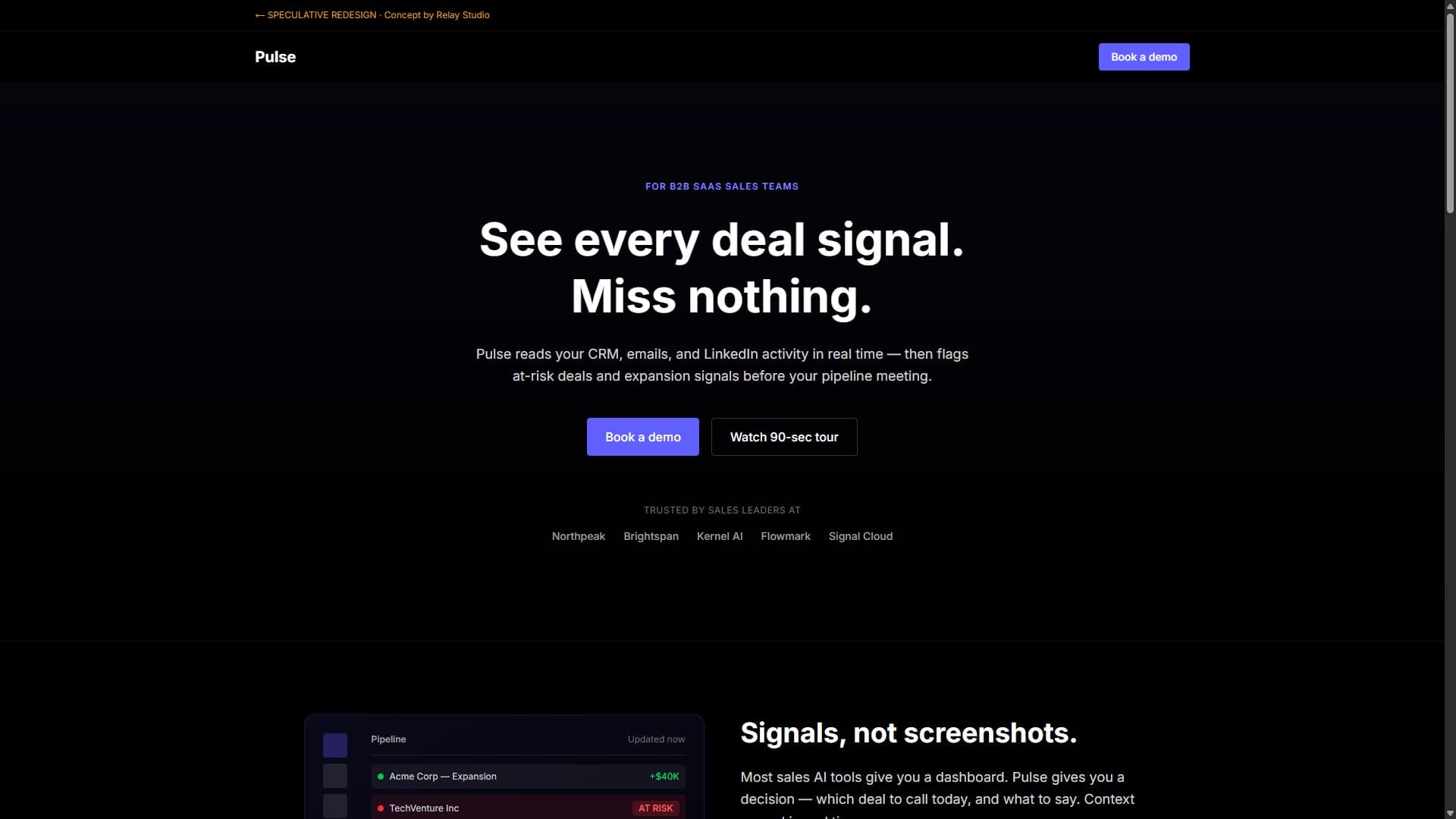 Pulse — AI Sales Intelligence